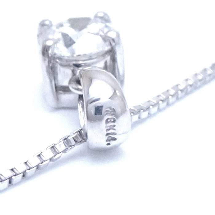 ダイヤモンド ネックレス 一粒ダイヤモンド0.304ct Pt900プラチナxK18WG ホワイトゴールドxK14WG ホワイトゴールド /75508【中古】 ダイヤモンド ネックレス 一粒ダイヤモンド0.304ct Pt900プラチナxK18WG ホワイトゴールドxK14WG ホワイトゴールド /75508【中古】