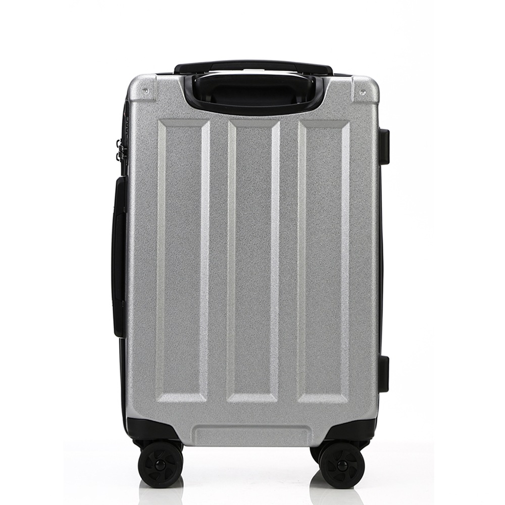 WHEELS AND CONTAINER キャリーケース24 インチ 旅行カバン 貨物用 シルバー WHEELS AND CONTAINER キャリーケース24 インチ 旅行カバン 貨物用 シルバー