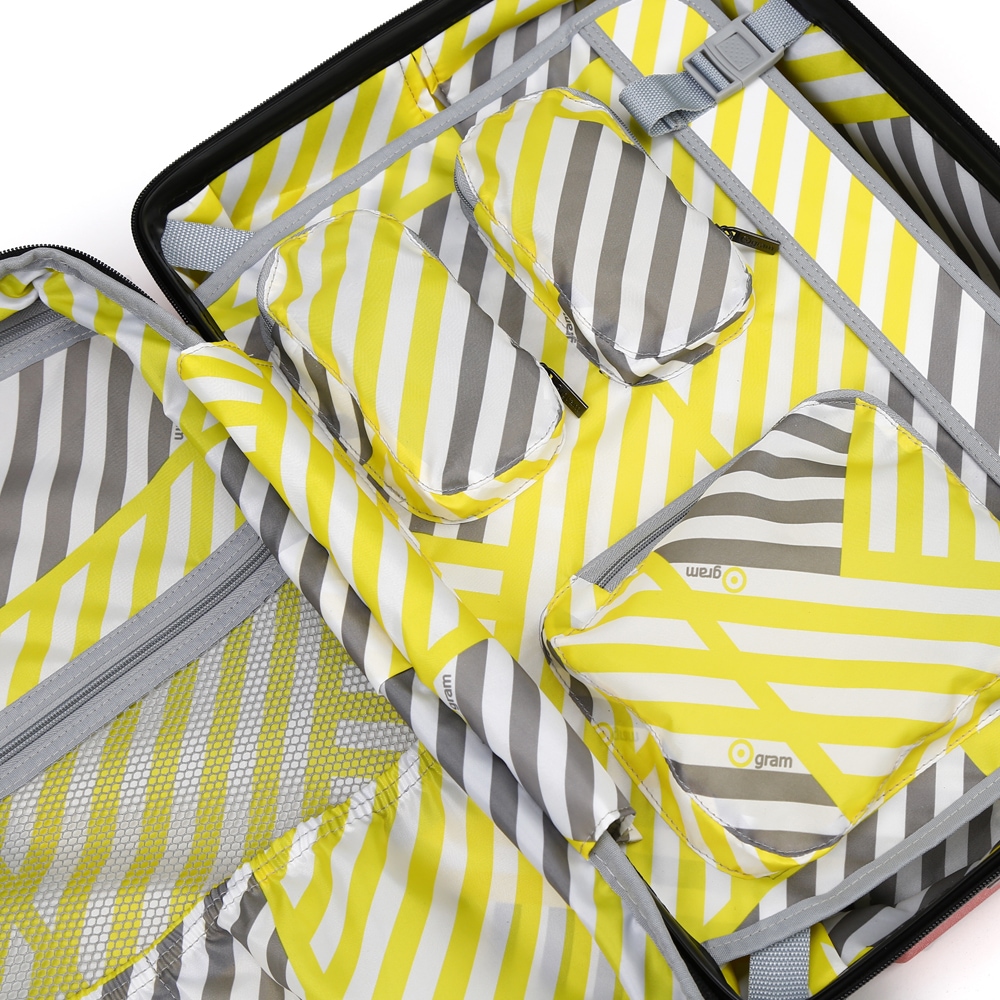 WHEELS AND CONTAINER キャリーケース24 インチ 旅行カバン 貨物用 シルバー WHEELS AND CONTAINER キャリーケース24 インチ 旅行カバン 貨物用 シルバー