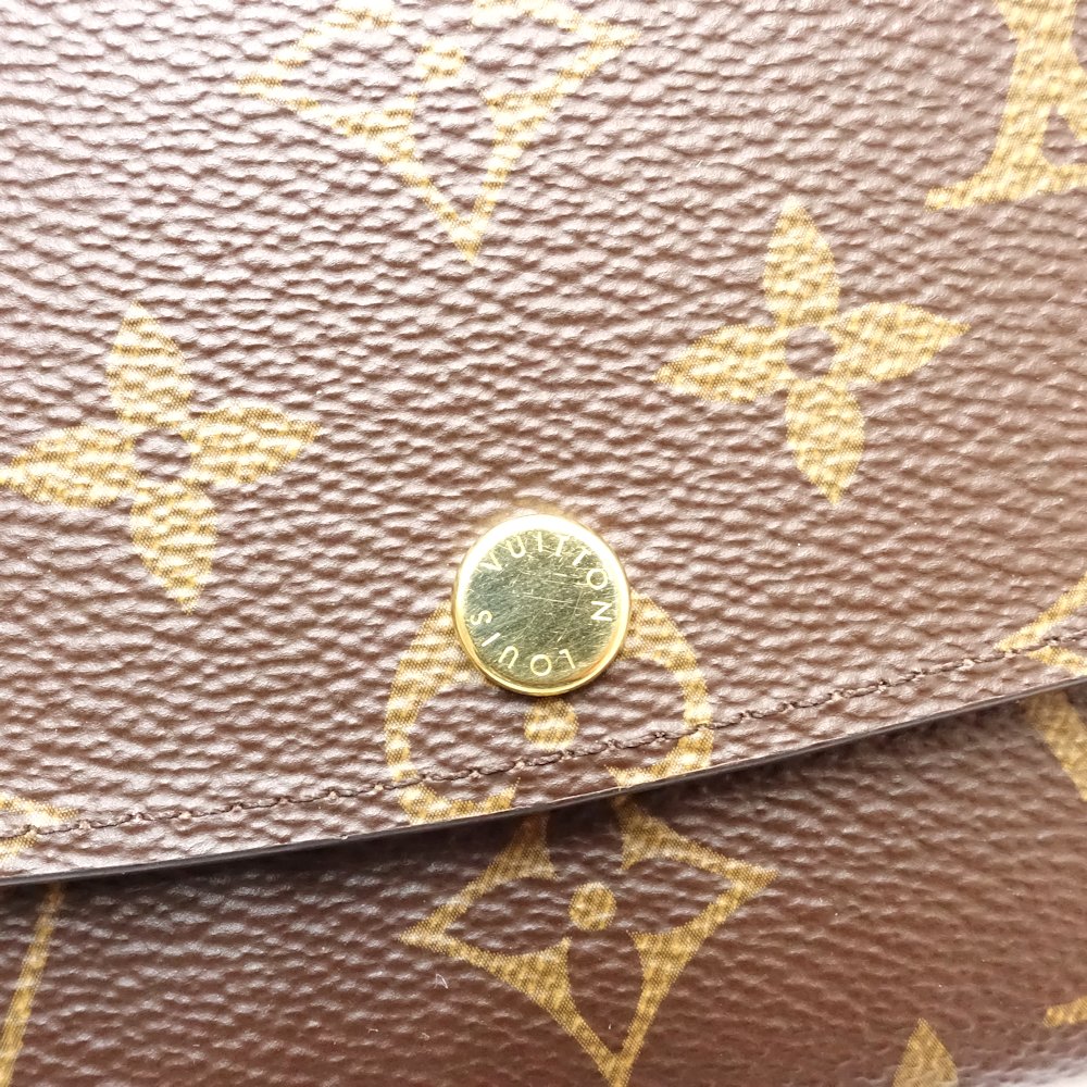 モノグラム ポルトフォイユ エミリー M60697 長財布 ブラウン フューシャ/181497【中古】 モノグラム ポルトフォイユ エミリー M60697 長財布 ブラウン フューシャ/181497【中古】