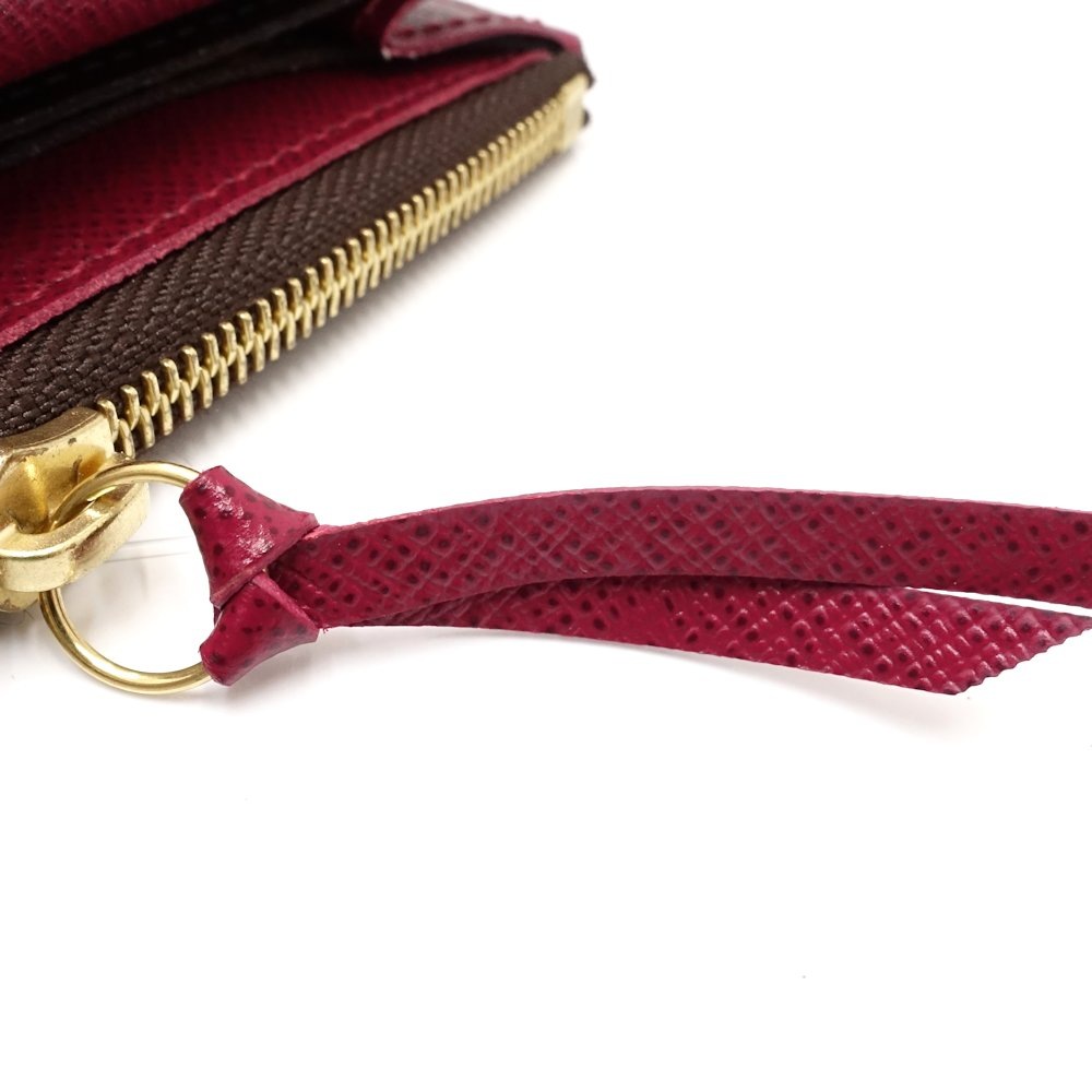 モノグラム ポルトフォイユ エミリー M60697 長財布 ブラウン フューシャ/181497【中古】 モノグラム ポルトフォイユ エミリー M60697 長財布 ブラウン フューシャ/181497【中古】