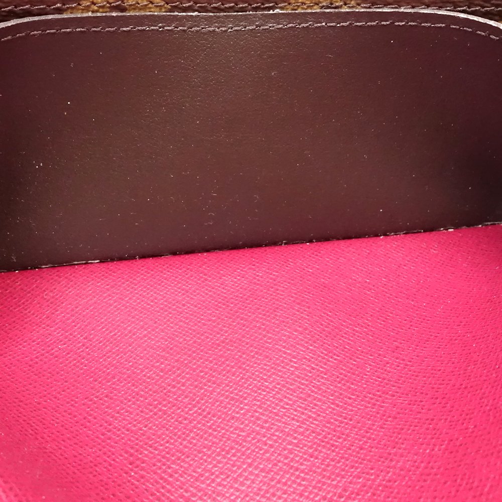 モノグラム ポルトフォイユ エミリー M60697 長財布 ブラウン フューシャ/181497【中古】 モノグラム ポルトフォイユ エミリー M60697 長財布 ブラウン フューシャ/181497【中古】