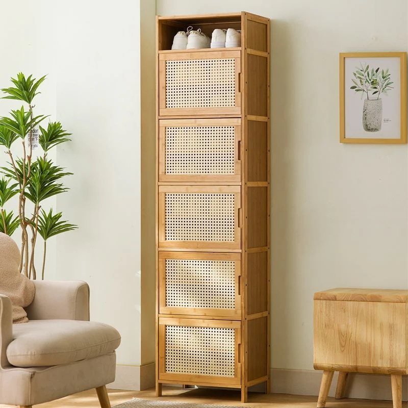 下駄箱 玄関壁際の靴収納 収納戸棚 簡易収納棚 4段の靴箱6段下駄箱 下駄箱 玄関壁際の靴収納 収納戸棚 簡易収納棚 4段の靴箱6段下駄箱