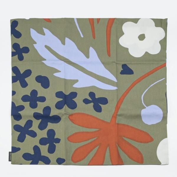 クッションカバー ヌードクッション セット 50×50cm SUVI グリーン マルチカラー 73318 073318 650 北欧雑貨