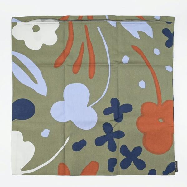 クッションカバー ヌードクッション セット 50×50cm SUVI グリーン マルチカラー 73318 073318 650 北欧雑貨