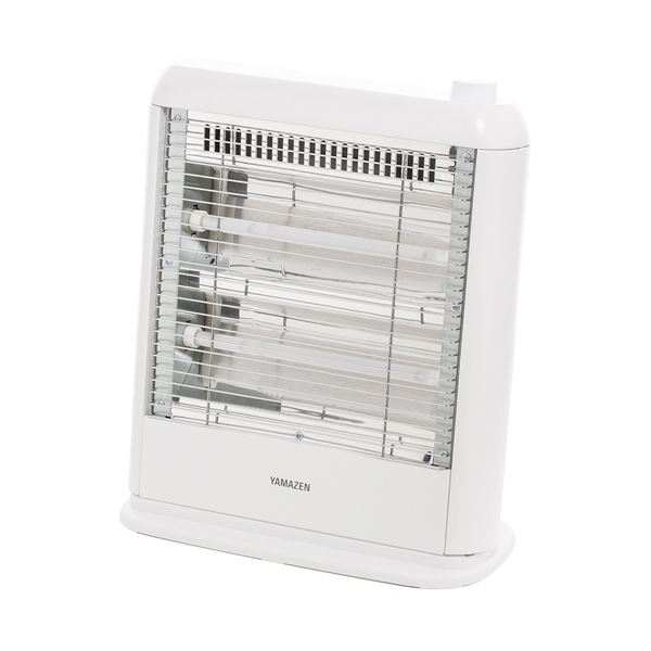YAMAZEN電気ストーブ ホワイト DS-E082（W） 1台