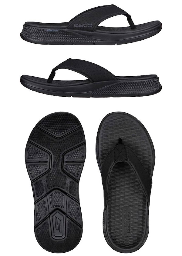 Qoo10] スケッチャーズ スケッチャーズトングサンダル メンズ カ