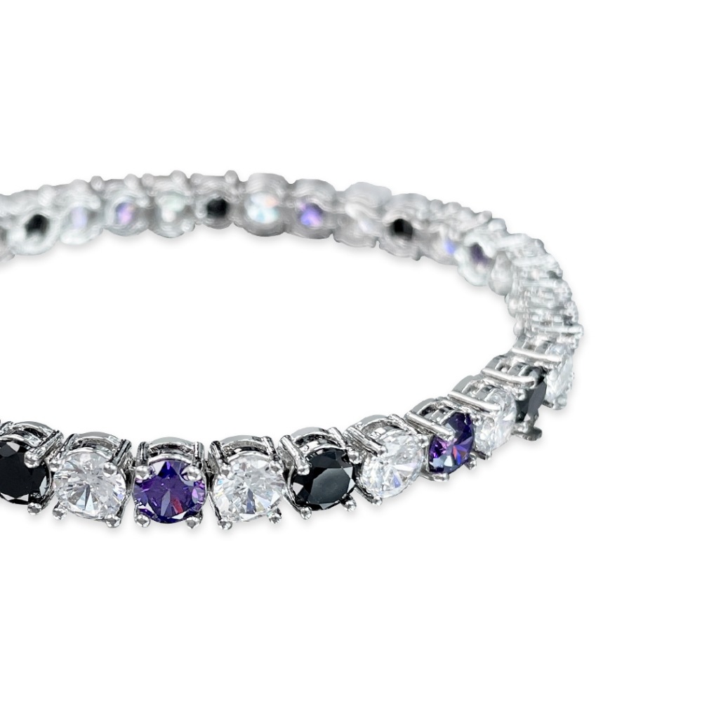 NCT着用/SNAKE SIGMA TENNIS CUBIC BRACELET/ユニセックス NCT着用/SNAKE SIGMA TENNIS CUBIC BRACELET/ユニセックス