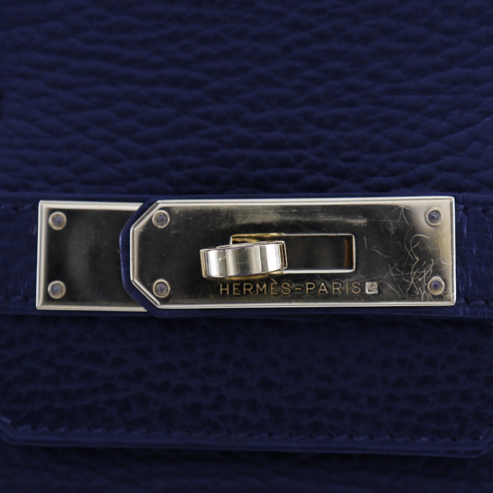 バーキン35 ハンドバッグ アルデンヌ 黒 ゴールド金具 F レディース 中古品 Aランク バーキン35 ハンドバッグ アルデンヌ 黒 ゴールド金具 F レディース 中古品 Aランク