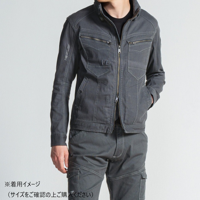 アイズフロンティア ダブルアクティブワークジャケット 13 ディープグレー L 7160 アイズフロンティア ダブルアクティブワークジャケット 13 ディープグレー L 7160