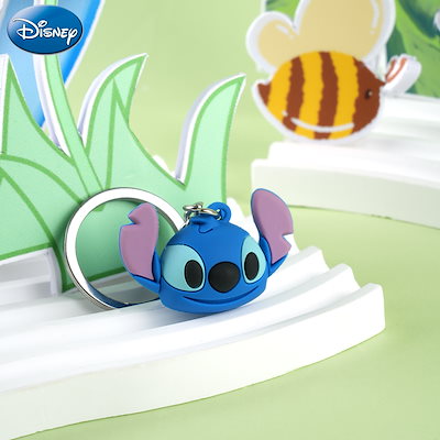 Qoo10] ディズニー スティッチかわいいボールキーホルダーセッ