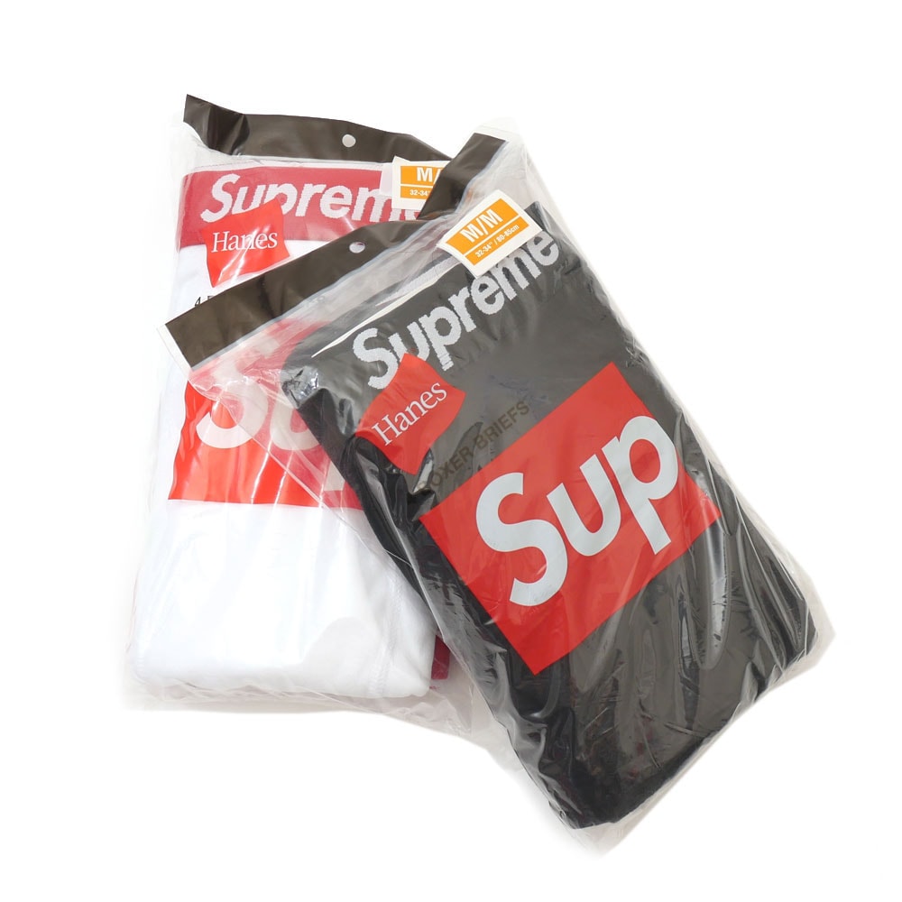 シュプリーム SUPREME x ヘインズ Hanes Boxer Briefs (4 Pack
