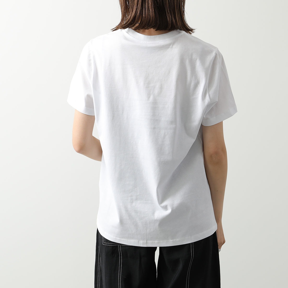 GANNI ガニー 半袖 Tシャツ Basic Jersey Peach Flower Relaxed T-shirt T3529 T3533 3575 レディ GANNI ガニー 半袖 Tシャツ Basic Jersey Peach Flower Relaxed T-shirt T3529 T3533 3575 レディ