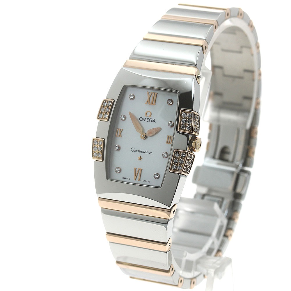 オメガ OMEGA 1286.75 コンステレーション クアドレラ 8Pダイヤ クォーツ レディース 良品 _871419【中古】 オメガ OMEGA 1286.75 コンステレーション クアドレラ 8Pダイヤ クォーツ レディース 良品 _871419【中古】