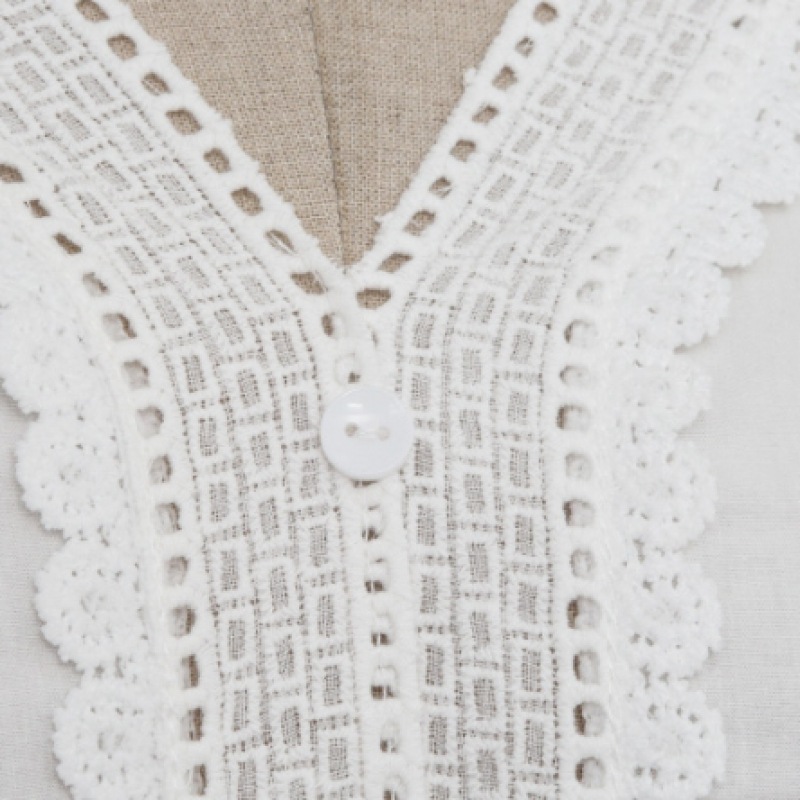 クリック&ファニーシャルドレーヌレースブラウス クリック&ファニーシャルドレーヌレースブラウス