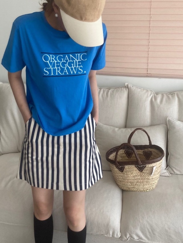 韓国ブランドファッション半袖TシャツレタリングTシャツ夏カラーきれいな半袖 韓国ブランドファッション半袖TシャツレタリングTシャツ夏カラーきれいな半袖