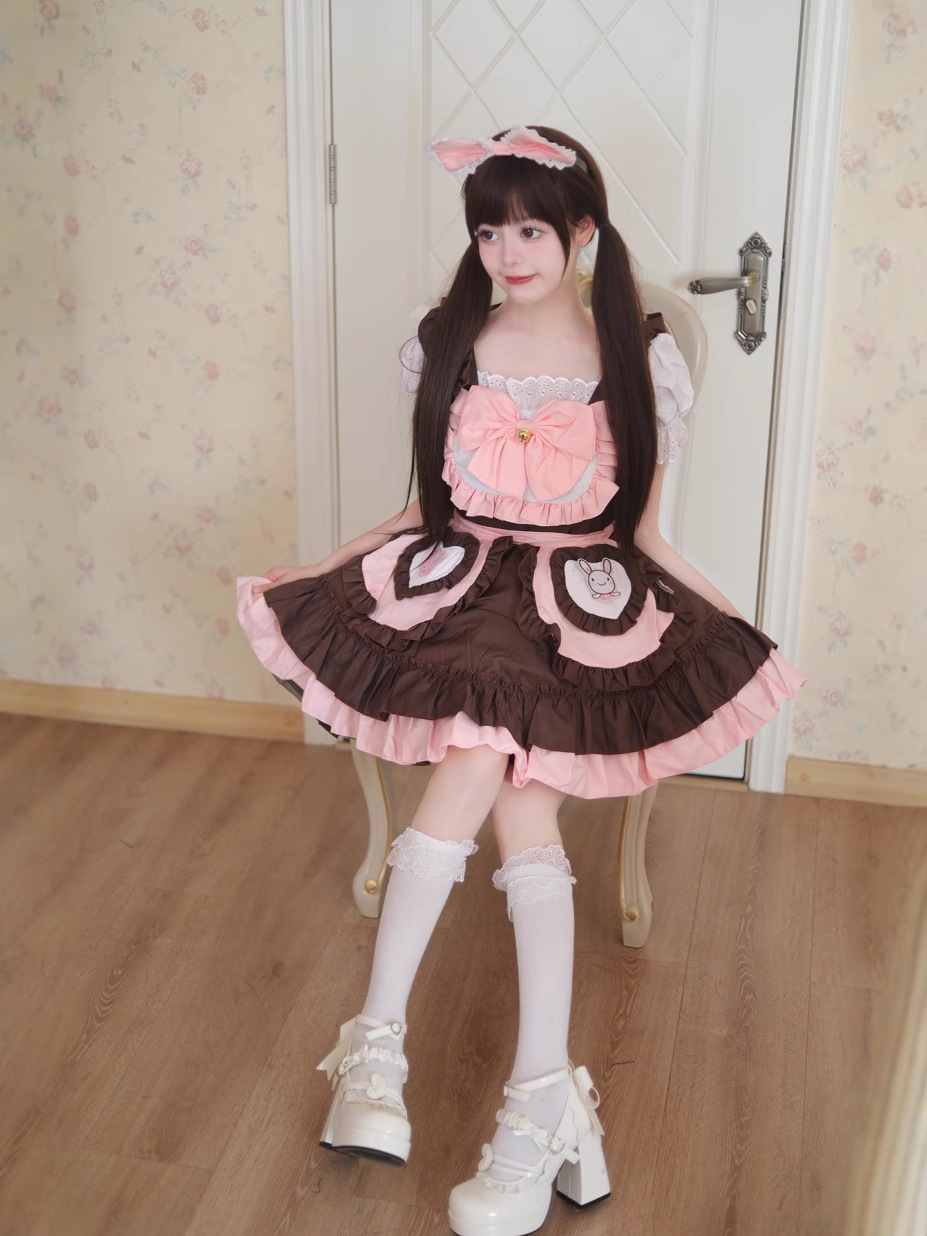 新作うさぎちゃんソフト萌えメイド服可愛い二次元少女lolitaメイド服コスプレ 新作うさぎちゃんソフト萌えメイド服可愛い二次元少女lolitaメイド服コスプレ