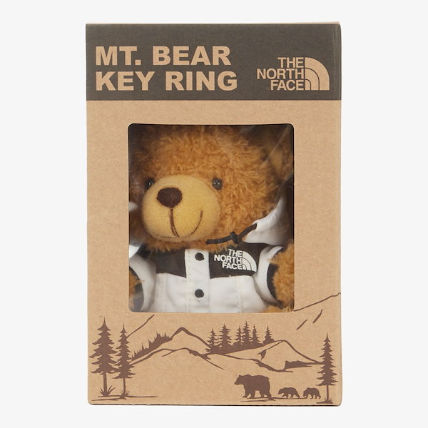 Qoo10] ザノースフェイス MT BEAR KEYRING マウンテ