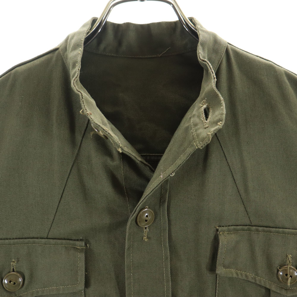 カナダ軍 50s フィールドジャケット ヴィンテージ サマー フィールドジャケット 7 カーキ Canadian Army メンズ