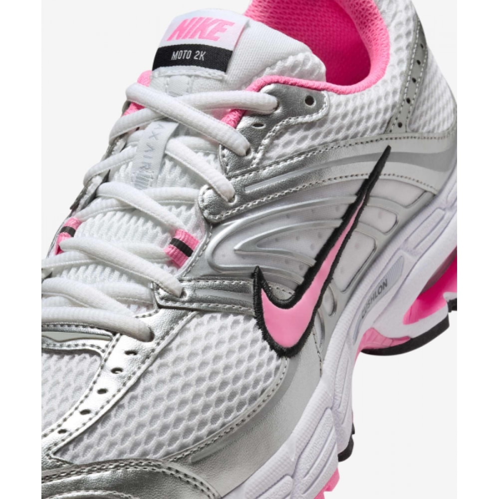 ナイキエアマックスモト 2K W-ホワイト:メタリックシルバー:ブラック:ピンクスペル/ HQ2056-101 ナイキエアマックスモト 2K W-ホワイト:メタリックシルバー:ブラック:ピンクスペル/ HQ2056-101