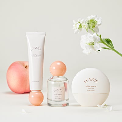 LUAFEE  はりんPICK 4点　ピーチピチセット　ホワイトアプリコット LUAFEE はりんPICK 4点 ピーチピチセット ホワイトアプリコット