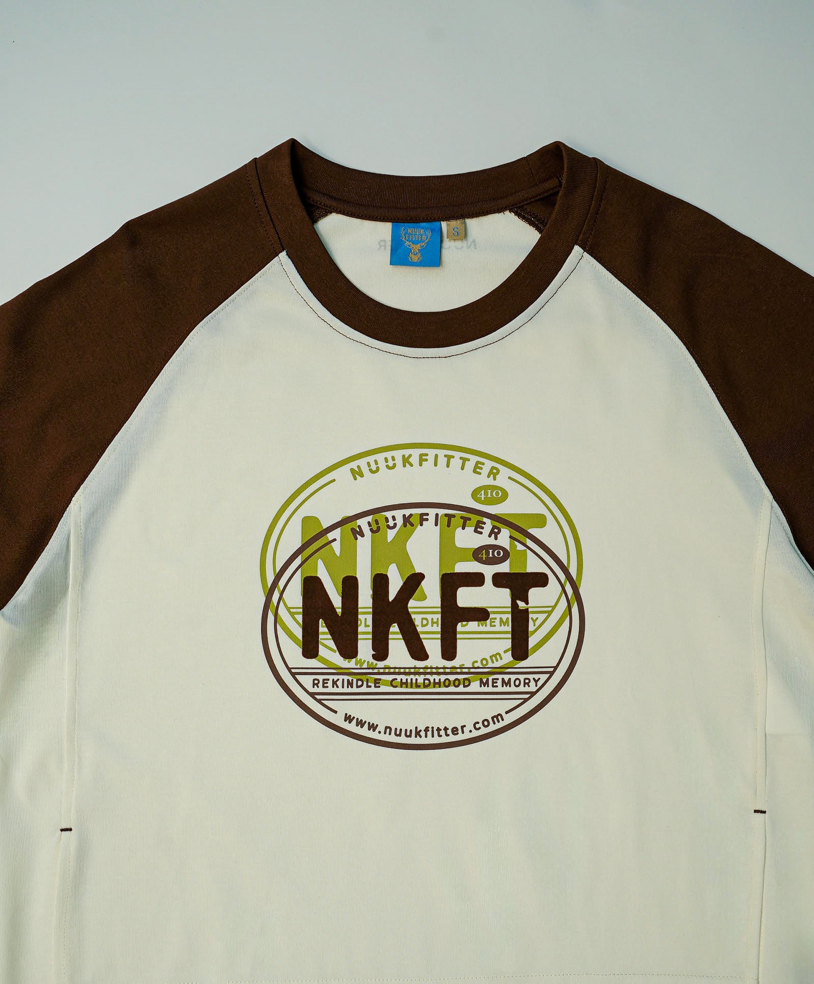 NKFT RAGLAN T-SHIRT_WOMEN [BROWN]