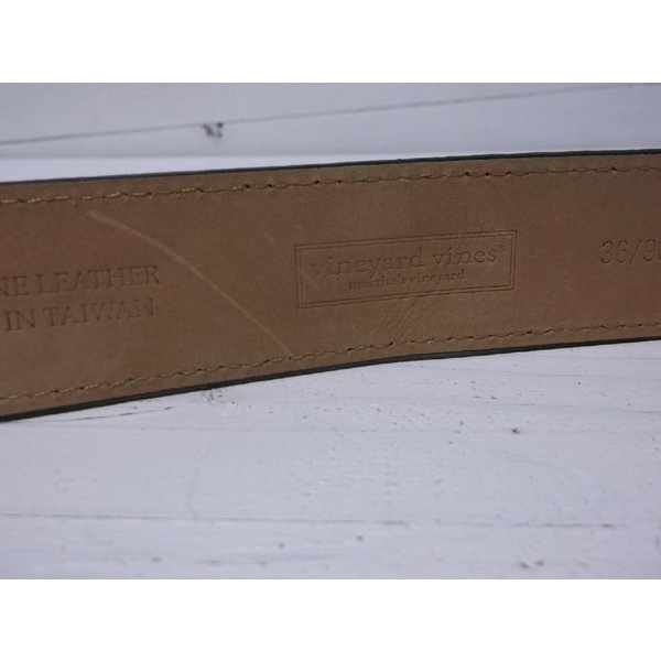 ヴィニヤードヴァインズ 本革製 レザーベルト グリーン vineyard vines VV4-033 ヴィニヤードヴァインズ 本革製 レザーベルト グリーン vineyard vines VV4-033