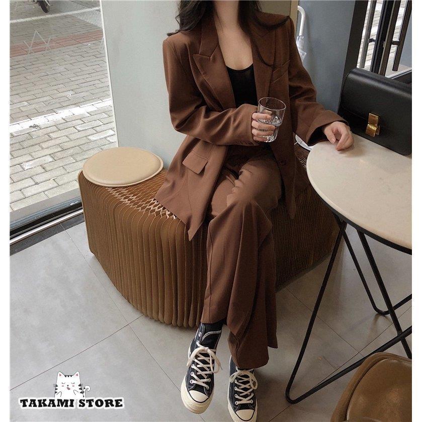 スーツセット レディース セットアップ 上下セット ジャケット ワイドパンツ ハイウエスト オーバーサイズ ビッグシルエット 韓国 ファッション ゆったり レトロ スーツセット レディース セットアップ 上下セット ジャケット ワイドパンツ ハイウエスト オーバーサイズ ビッグシルエット 韓国 ファッション ゆったり レトロ