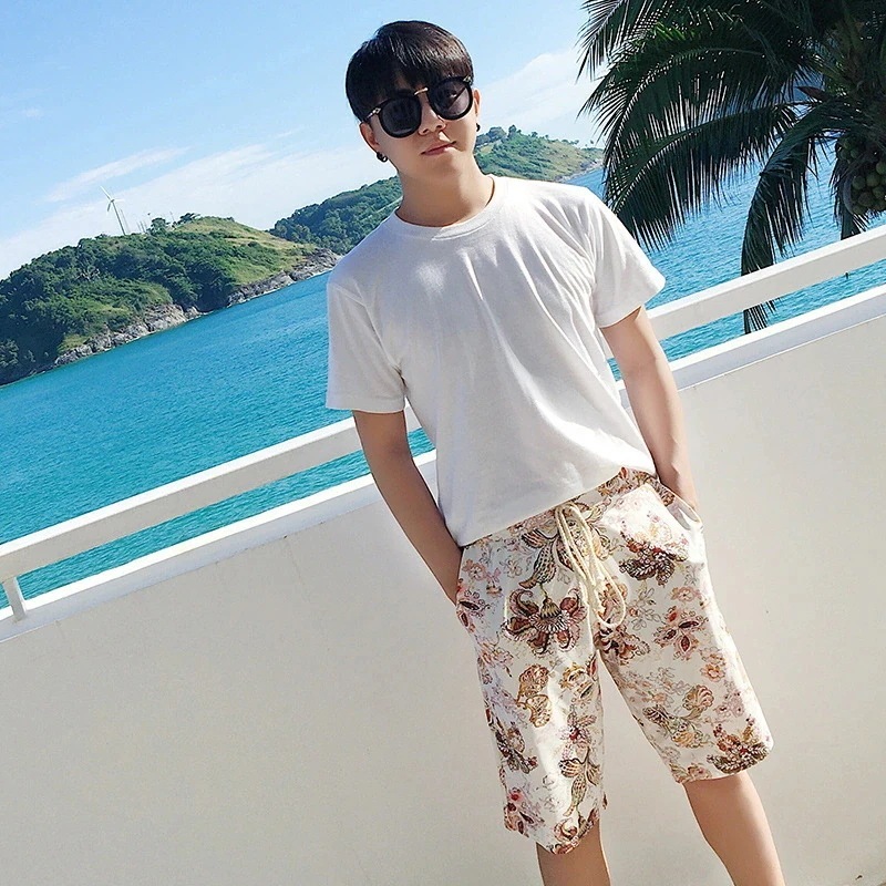 ペア 水着 ペアルック カップル 水着 レディース セパレート 花柄 パッド付き ノーワイヤー メンズ 水着 ビーチパンツ サーフパンツ みずぎ mizugi ミズギ 男女 温泉 ハネムーン 蜜月 海