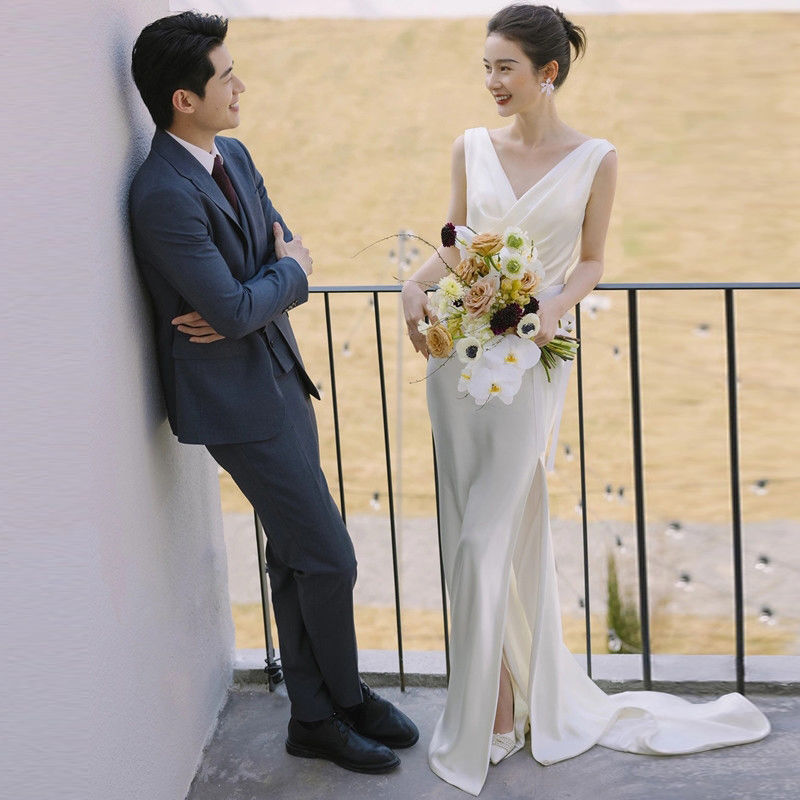 3月新品追加 ウェディングドレス白 パーティードレス 前撮り 結婚式二次会 サイズオーダーメイド可能 長袖ドレス ワンピース Aライン マーメイド 花嫁ロングドレスお呼ばれ 韓国ドレス 3月新品追加 ウェディングドレス白 パーティードレス 前撮り 結婚式二次会 サイズオーダーメイド可能 長袖ドレス ワンピース Aライン マーメイド 花嫁ロングドレスお呼ばれ 韓国ドレス