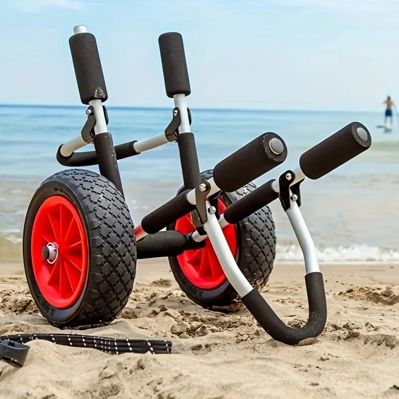 1pc サーフボードカート折りたたみ式インフレータブルSupトロリーホイールカートサーフボードパドルボードドリースタンドアップパドルボードカート 1pc サーフボードカート折りたたみ式インフレータブルSupトロリーホイールカートサーフボードパドルボードドリースタンドアップパドルボードカート