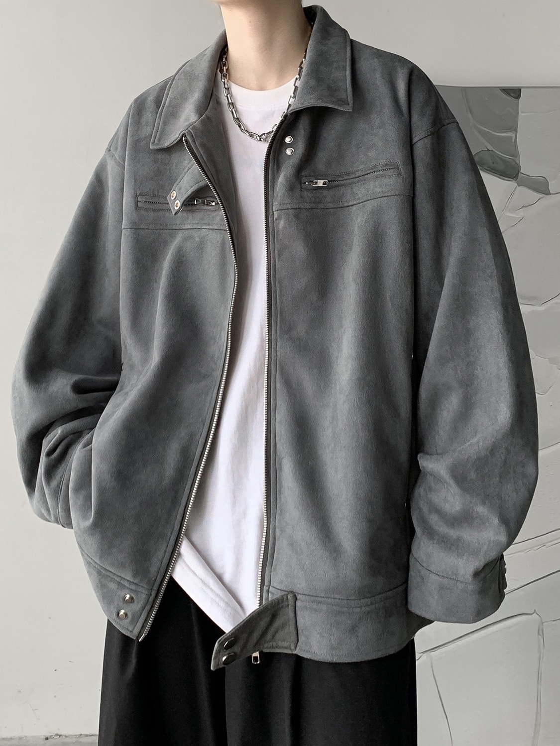 【新品販売】ジャケットメンズモデル男子高生秋と冬の厚化粧ジャケットジャケットく短いセクション春と秋のパイロットジャケットジャケット 【新品販売】ジャケットメンズモデル男子高生秋と冬の厚化粧ジャケットジャケットく短いセクション春と秋のパイロットジャケットジャケット