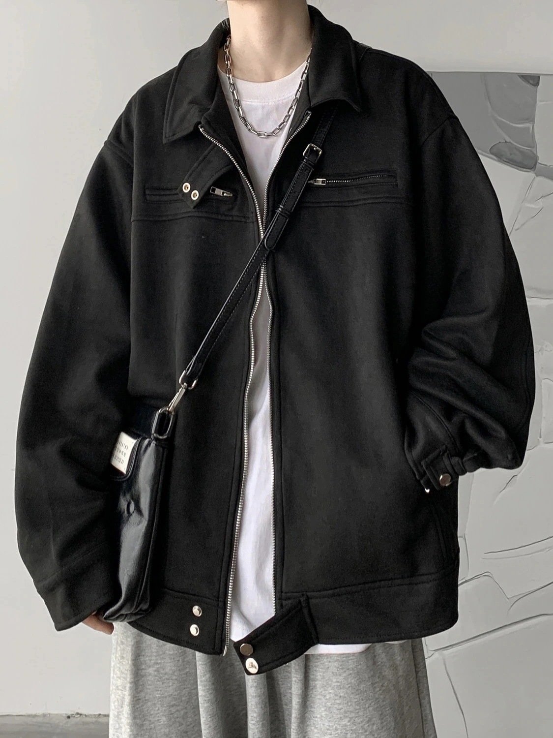 【新品販売】ジャケットメンズモデル男子高生秋と冬の厚化粧ジャケットジャケットく短いセクション春と秋のパイロットジャケットジャケット 【新品販売】ジャケットメンズモデル男子高生秋と冬の厚化粧ジャケットジャケットく短いセクション春と秋のパイロットジャケットジャケット