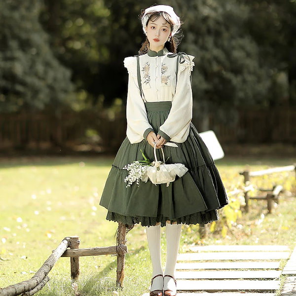 Qoo10] ロリータ メイド服 二次元 韓国ファッシ