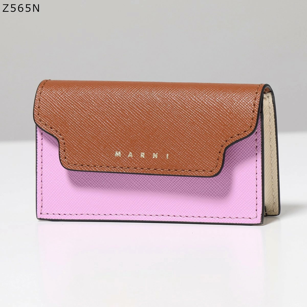 MARNI マルニ カードケース PFMOT05U21 LV520 レディース マルチカラー サフィアーノレザー 名刺入れ カラー10色