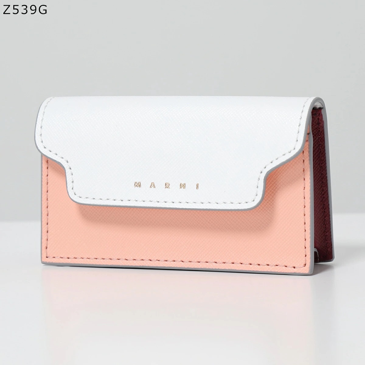 MARNI マルニ カードケース PFMOT05U21 LV520 レディース マルチカラー サフィアーノレザー 名刺入れ カラー10色