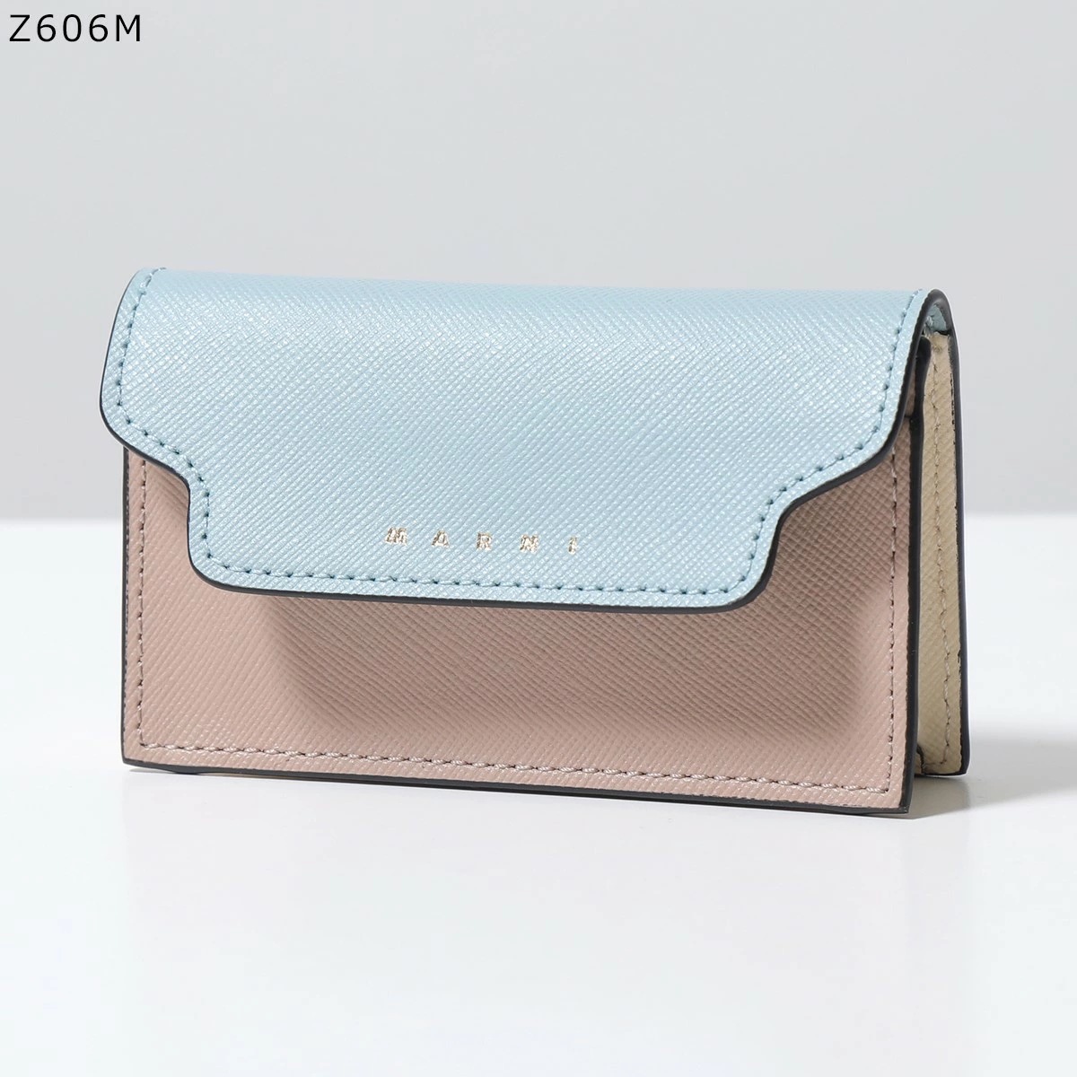 MARNI マルニ カードケース PFMOT05U21 LV520 レディース マルチカラー サフィアーノレザー 名刺入れ カラー10色