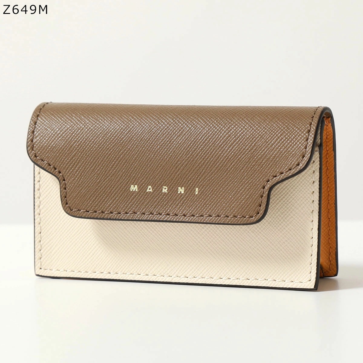 MARNI マルニ カードケース PFMOT05U21 LV520 レディース マルチカラー サフィアーノレザー 名刺入れ カラー10色
