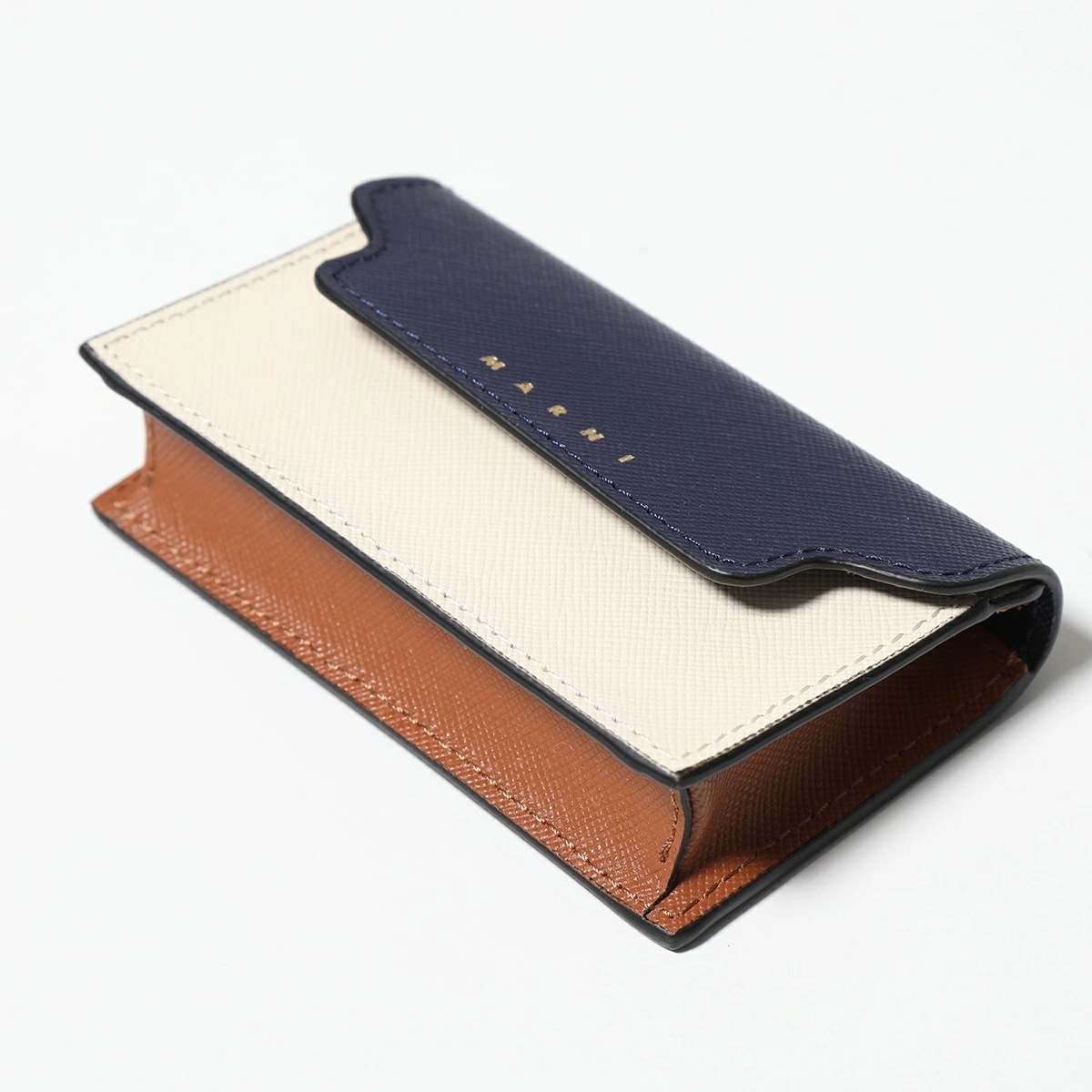 MARNI マルニ カードケース PFMOT05U21 LV520 レディース マルチカラー サフィアーノレザー 名刺入れ カラー10色