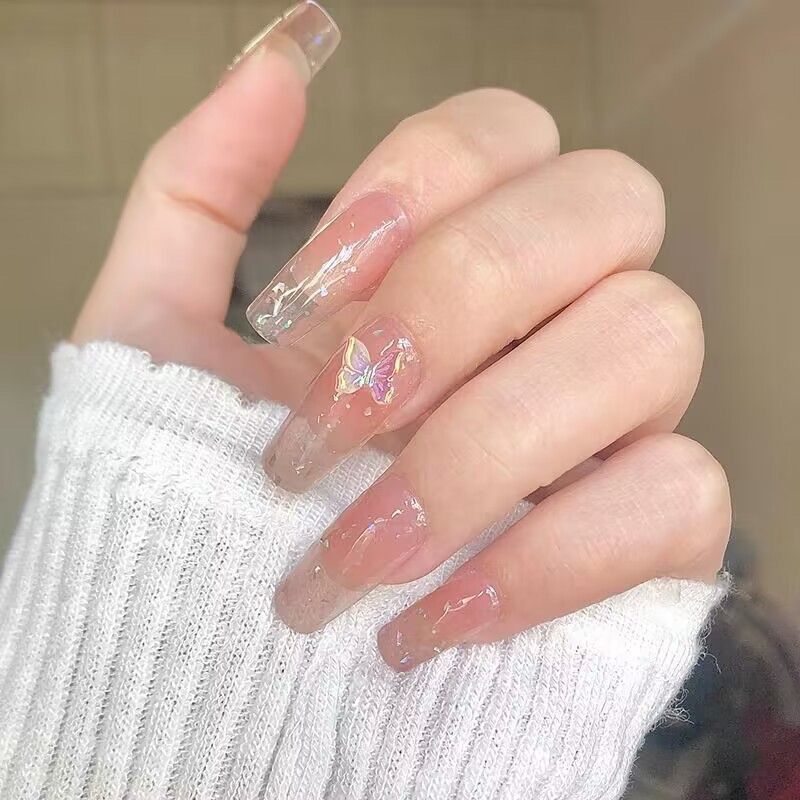 【1つ買うと1つ無料】【メガ割】ラッキーボックス ネイルアート蝶の装飾混合立体弓樹脂仕上げ完成品オーロラ蝶ネイル装飾 【1つ買うと1つ無料】【メガ割】ラッキーボックス ネイルアート蝶の装飾混合立体弓樹脂仕上げ完成品オーロラ蝶ネイル装飾