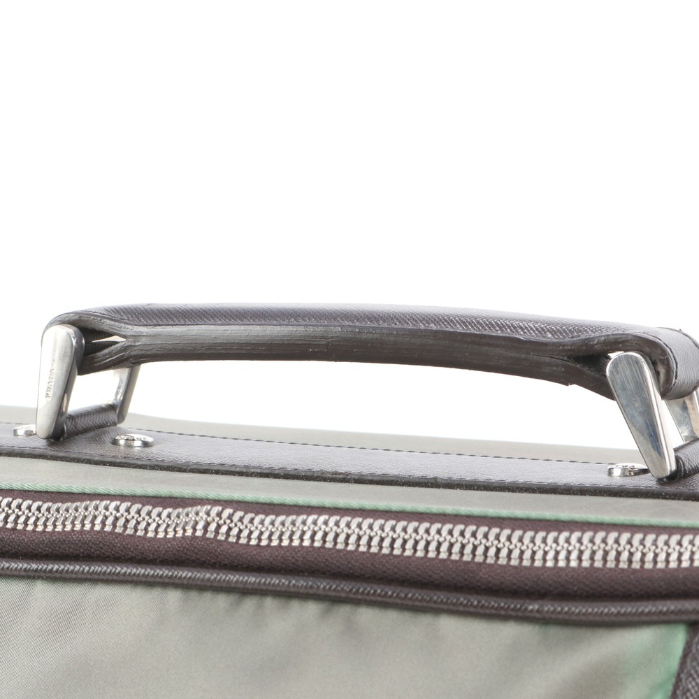 美品 ギャランティカード付 サフィアーノ 三角ロゴ VV030M レザー×ナイロン スーツケース キャリーケース バッグ 出張 旅行 トランク A4 メンズ ECE CQ32-8 中古 美品 ギャランティカード付 サフィアーノ 三角ロゴ VV030M レザー×ナイロン スーツケース キャリーケース バッグ 出張 旅行 トランク A4 メンズ ECE CQ32-8 中古