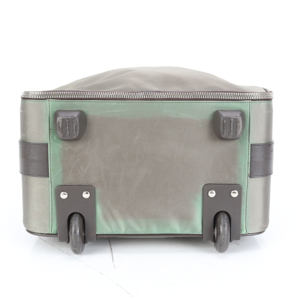 美品 ギャランティカード付 サフィアーノ 三角ロゴ VV030M レザー×ナイロン スーツケース キャリーケース バッグ 出張 旅行 トランク A4 メンズ ECE CQ32-8 中古 美品 ギャランティカード付 サフィアーノ 三角ロゴ VV030M レザー×ナイロン スーツケース キャリーケース バッグ 出張 旅行 トランク A4 メンズ ECE CQ32-8 中古