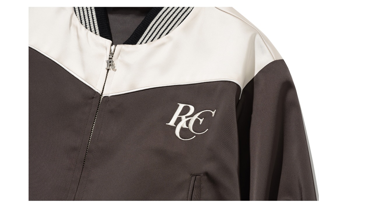 【ROCCI ROCCI】 RCC SATIN VARSITY JACKET : 2COLORS 【ROCCI ROCCI】 RCC SATIN VARSITY JACKET : 2COLORS