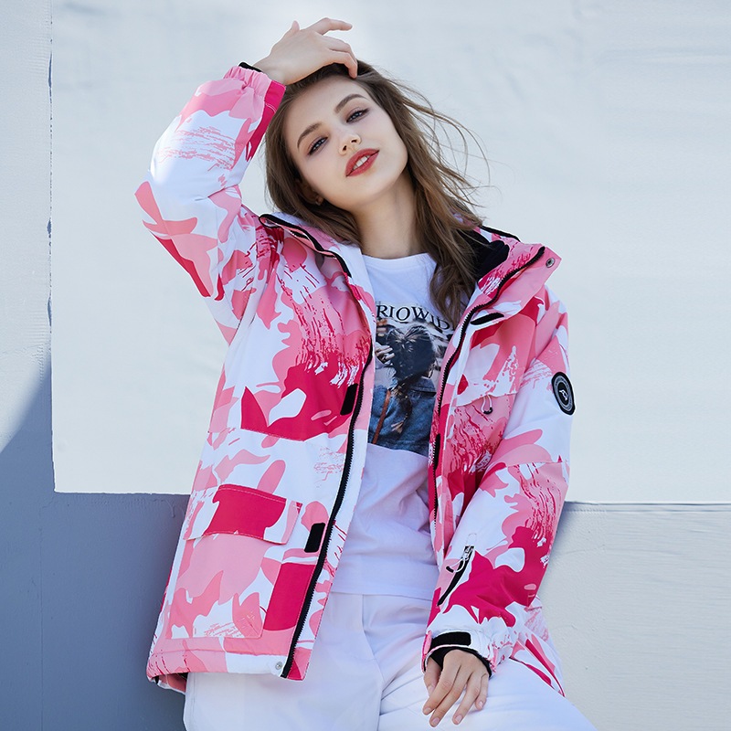 新しいスキー服セット女性冬の屋外防風防水保温厚い単板双板スキーパンツ 新しいスキー服セット女性冬の屋外防風防水保温厚い単板双板スキーパンツ