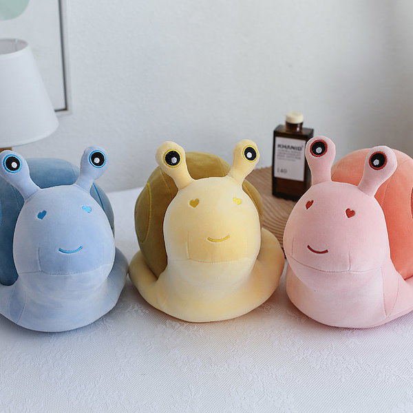 Qoo10] 激安 リアルカタツムリ人形ぬいぐるみ子供