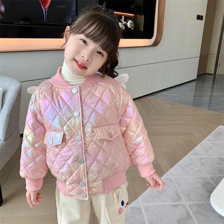 早い者勝ち カジュアル 漫画 翼 パッド入りコットン コート 子供 ジャケット ウエスタンスタイル