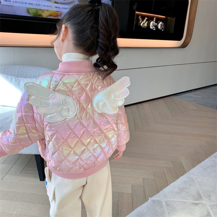 早い者勝ち カジュアル 漫画 翼 パッド入りコットン コート 子供 ジャケット ウエスタンスタイル