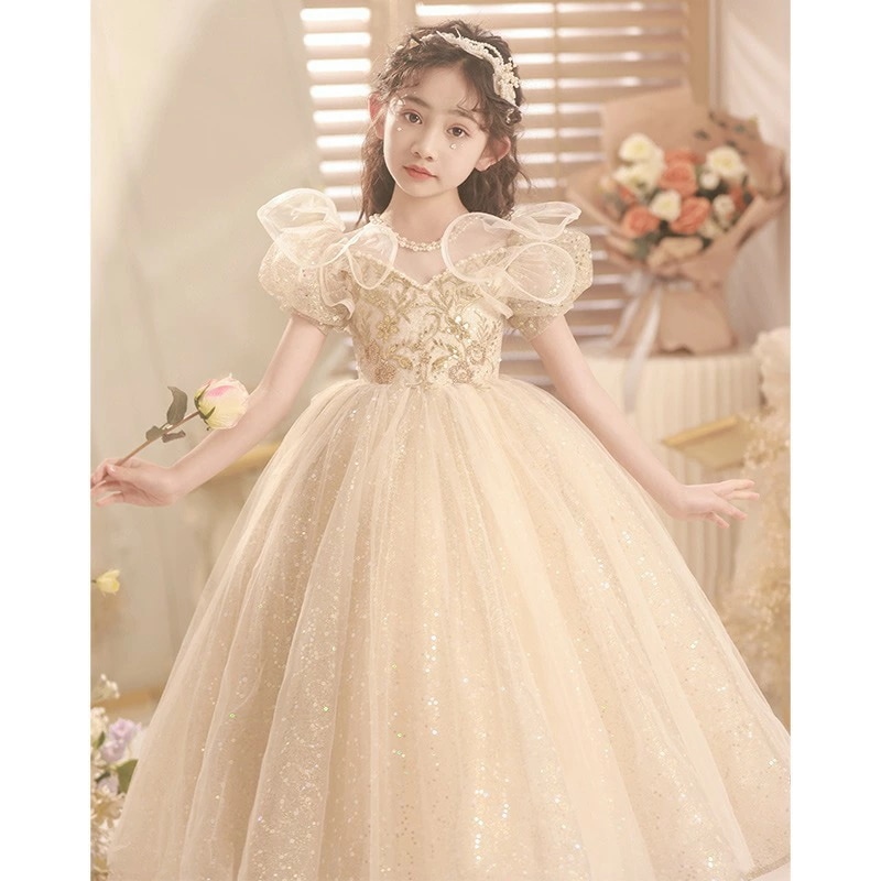 【美品】女の子　ドレス　ピンク90100 モナリザ　誕生日　発表会演奏会　七五三 子供ドレス ピアノ 発表会 女の子 フォーマル ドレス 演奏会