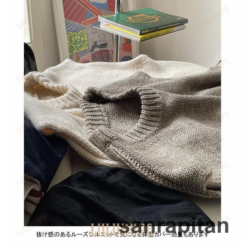 ニットベスト レディース インナー クルーネック 袖なし フレンチスリーブ 伸縮性 柔らかい ゆったり 体型カバー シンプル 春秋 ニットベスト レディース インナー クルーネック 袖なし