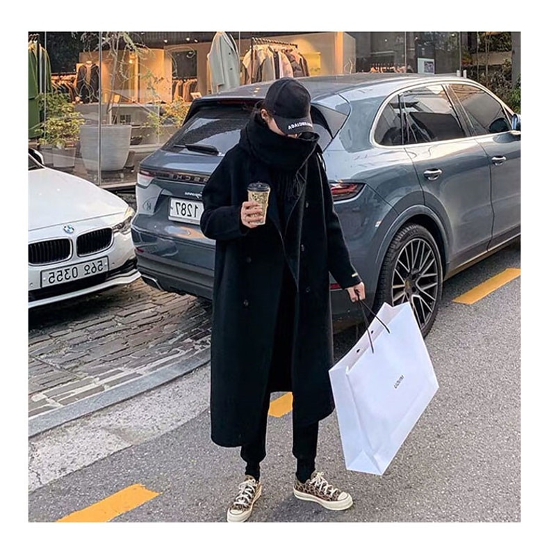 アウター ロングコート 袖あり 長袖 ドロップショルダー 襟付き ノッチドラペル デザイン ボタン ダブルブレスト オーバーサイズ ビッグシルエット 美ライン ニュアンス 前開き カラバリ かわいい